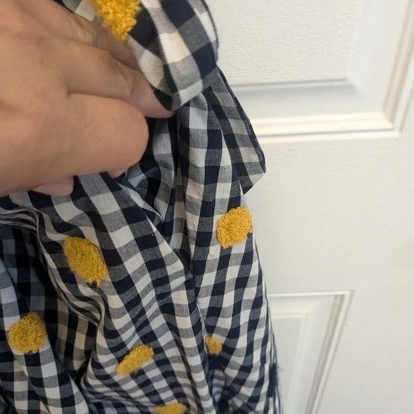 Anthropologie Eva Franco Gingham Wrap Dress - Picture 6 of 6